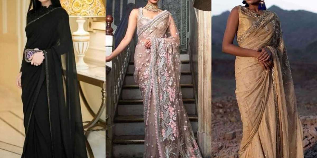 7 Must-Have Sarees from Pakistani Brands for Special Occasions