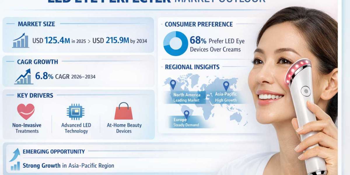LED Eye Perfecter Market Growing at 6.8% CAGR Through 2034