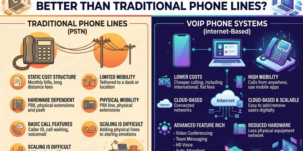What Makes VoIP Phone Systems Better Than Traditional Phone Lines?