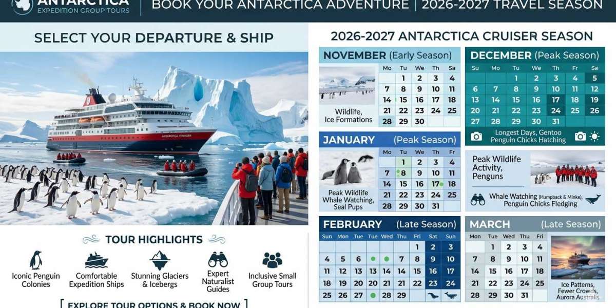 What is the best time to book Antarctica Group Tours?