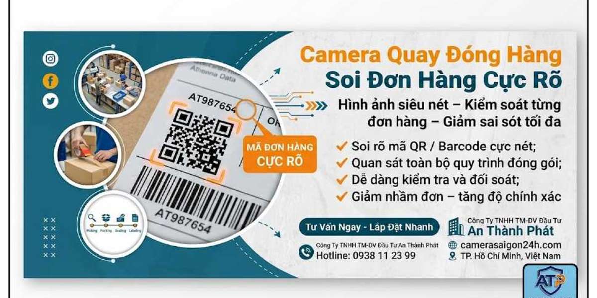 Camera quan sát quay đóng hàng soi đơn hàng cực rõ
